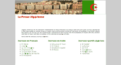 Desktop Screenshot of journauxalgeriens.fr